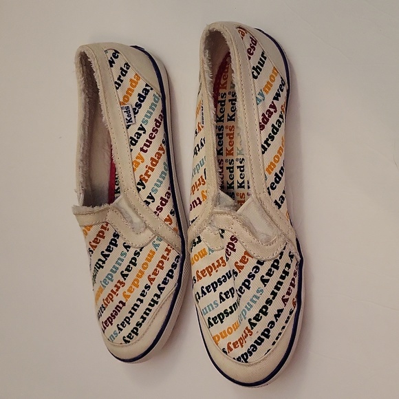 EUC Keds Days of the Week Slip On, Size 8 - Picture 7 of 9
